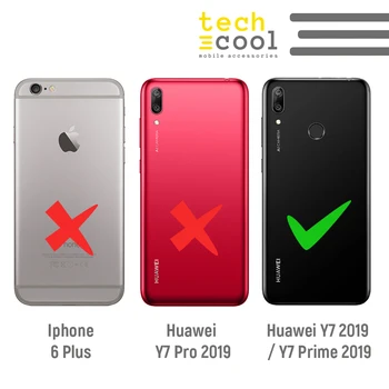 FunnyTech®Silicon de Caz pentru Huawei Y7 2019 / Y7 Prim-2019 l parodie Minion în Dragoste galben motiv