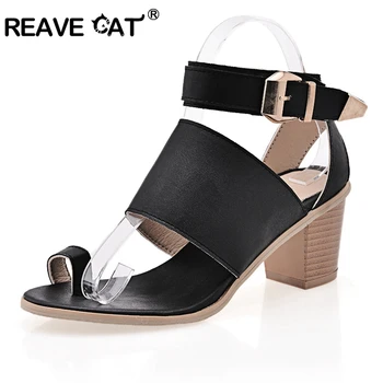 FURA CAT Noi de Vara Sandale Pantofi Femei Tocuri Curea Cataramă Moda Gladiator Rochie de Petrecere Sandale încăltăminte într-Femme A596