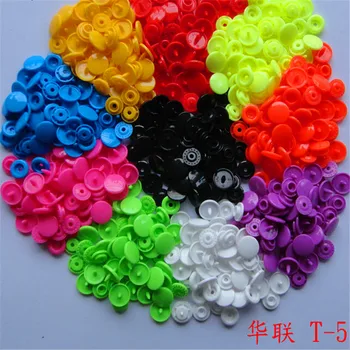 Furnizeze Toate 60 de culori T5 Plastic Lucios Snap Butonul Rășină Fixează fixare DIMENSIUNE 20 , 50 seturi/culoare ,3000 seturi/lot , KB03