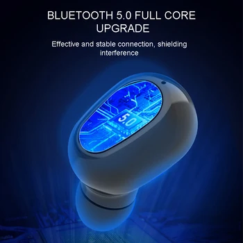 Fără Fir Bluetooth Căști de Anulare a Zgomotului Electric Wireless Touch Wireless Binaurale Sport Mini In-ureche Căști fără Fir