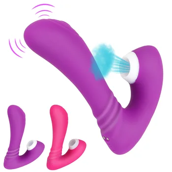 G Spot Dildo Vibrator Sex Oral de Aspirație Jucarii Sexuale pentru Femei pentru Orgasm Stimulator 9 Viteze Vagin Suge Vibratorul