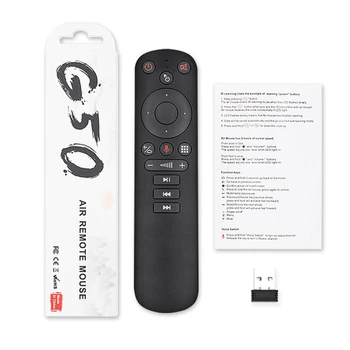 G50S Wireless Zbor Air Mouse Giroscop 2.4 G de Voce Inteligent de Control de la Distanță pentru TV Box 1XCE