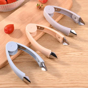 Gadget-uri de bucătărie Ananas Instrumente de Căpșuni Pentru a Pediculului din Oțel Inoxidabil + ABS Material Fructe Instrument Pentru Bucatarie Accesorii