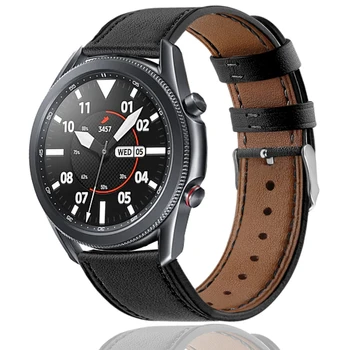 Galaxy watch 3 45mm 41mm trupa pentru samsung active 2 galaxy watch 46mm curea din piele pentru ceas huawei gt 2e gt2 amazfit bip correa