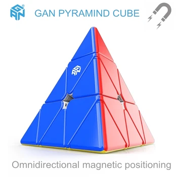 GAN cub 3x3x3 Magnetic piramida, cubul magic 3*3*3 Viteza cub GAN 356 RS cub Magic GAN 356 M 3x3x3 Puzzle cubo magico Joc cube
