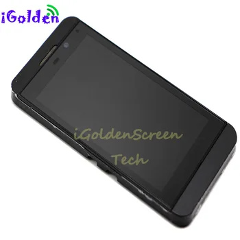 Garanție LCD Display cu Touch Screen Digitizer + Rama de Asamblare Pentru BlackBerry Z10 3G 4G versiune Transport Gratuit