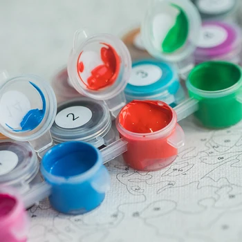 GATYZTORY Încadrată Abstract Pictură în Ulei De Numere Kituri Pentru Adulți Vopsea De Numărul HandPainted de Colorat Atrage Ambarcațiuni Diy Cadou