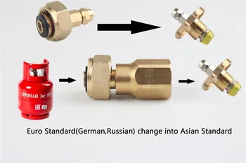 Gaz Adaptor De la Standard European(rusă, germană) din Asia Standard GPL