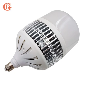 GD Bec LED Lampa de 50W 80W 100W 150W E27 Bec LED Cu Fan 110LM / W lampada condus Cu Aripioare Radiator 220V 230V 240V LED-uri Bec