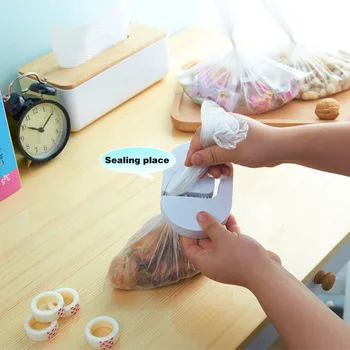 Geanta Impulse Sealer Cu Banda De Plastic De Etanșare Masini De Bucătărie De Uz Alimentar Sigiliu De Ambalare Mai Aproape De Stocare Saver Capper Fo