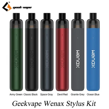 GeekVape Wenax Stylus Kit 1100mah 2ml Pod Cu G Bobina de 1.2 ohm se Potrivesc Stimula Formula Bobina Tigara Electronica Vape Pen Kit