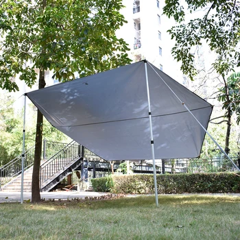 GeerTop Camping Cort, Prelată Ultralight rezistent la apa Hexagonală Mat Compact Portabil Amprenta cu Geantă de transport pentru Drumeții în aer liber