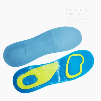 Gel de silicon Branț Ortopedice Picior de Îngrijire Pentru picioare Pantofi cu Talpa Sport Insoles Absorbție de Șoc Tampoane Arc Ortezare Pad Branț