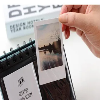 GESSNER Instax Mini Album Foto 68 Buzunare Calendar de Birou Album pentru Fuji Instant Mini 8 9 70 50 Polaroid Z2300 PIC-300P Film