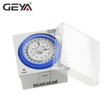 GEYA TB37 Mecanice Din Comutator Timer 110V SAU 220V 15 Minute Timer Reglabil Manual sau Automat de Control