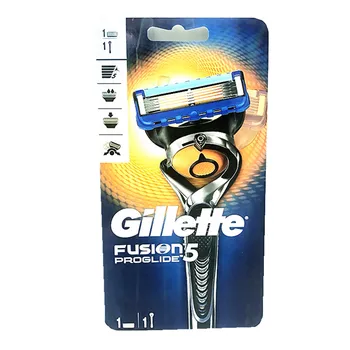Gillette Fusion Proglide Bărbați Manual aparat de Ras aparate de Ras Aparat de Ras Lame de 5 Strat Casete Cu Replacebale Lama de Ras