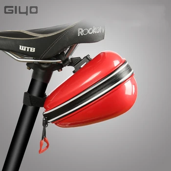 GIYO G-6 rezistent la apa Mini Hard Shell Geantă de Șa Biciclete de Munte Coada Pachetului de Pliere Biciclete Echipament de Echitatie