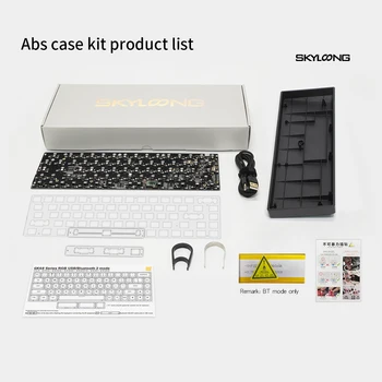 GK68XS Geek Kit Personalizat DIY Hot Swap Kit Bluetooth 60% RGB68 Cheie Tastatură Mecanică