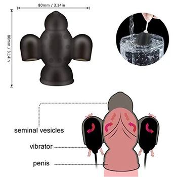 Glandul Vibratoare 16 Viteza de sex Masculin Penisului stimulator Masaj Intarziere Ejaculare Glont vibrator pentru Clitoris Femei Barbati jucarii Sexuale de cuplu
