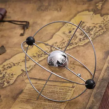 Glob Modelul De Rotație Cu Mișcare Perpetuă Instrument Magnetic Orbita Ornament De Birou Acasă Casa Decor De Birou