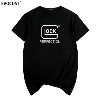 Glock Perfecțiune rock la Modă Pistol statele UNITE ale americii Camisetas Hombre T-shirt Bumbac Barbati tricou New TEE TRICOU Femei