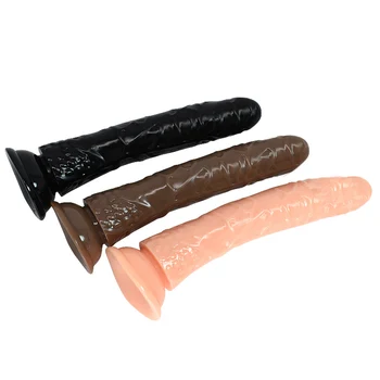 Glont Vibrator Realistic Dildo Penis Penis cu ventuza Jucarii Sexuale pentru Femei Anal Plug Adult Erotic Jucarii Masturbari Stimulater