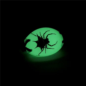 Glow În Întuneric Naturale Spider Bratara Barbati Fashion Impletit Manual Rășină Coarda Folie Brățări Brățări Luminoase Cadou Picătură De Transport Maritim