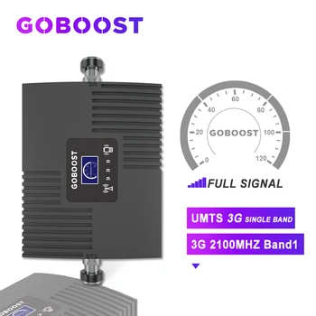 GOBOOST Celulare Repetor de Semnal 3G UMTS 2100MHZ Rețea de Telefoane mobile Amplificator de Semnal WCDMA HSPA 3G Amplificator Display LCD Internet