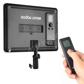 GODOX LEDP260C Ultra-subțire 30W 3300-5600k Video cu LED-uri de Lumină Lampă de Panou pentru Digital aparat de Fotografiat DSLR Fotografie de Studio