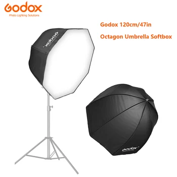 Godox lumina Softbox 120cm / 47in Diametru Octogon Umbrelă Umbrelă Fotografie accesorii cutie moale Reflector pentru Studio Video