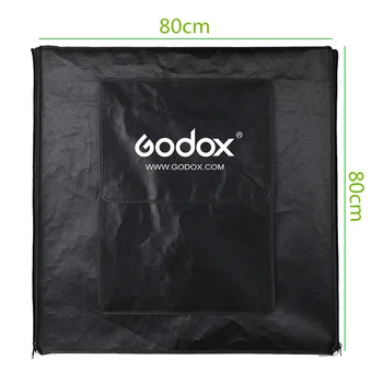 Godox Mini LED Fotografia de Studio Cort 80*80*80cm LST80 3PCS LED lampă de Putere de bandă de 60W 13500~14500 Lumen cu Geanta de transport