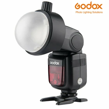 Godox S-R1 Adaptor,Adaptor AK-R1 Adaptor Rotund Flash Capul Magnetic Modificator Adaptor pentru Godox V860II, V850II, TT685, și TT600 Serie de flash-uri