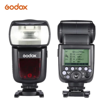 Godox V860II-C E-TTL 1/8000S HSS Master Slave GN60 Flash Speedlite Wireless 2.4 G cu Baterie Li-ion pentru Canon DSLR