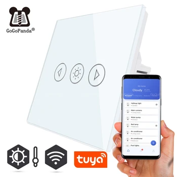 GoGoPanda Nou Standard UE LightDimmer Wifi App de Control Comutator Tactil Inteligent de Automatizare rezistent la apa Comutatorul de 220V Tuya