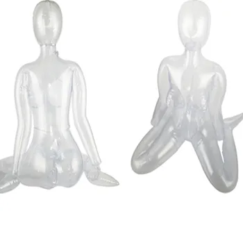 Gonflabil Transparent Păpușă gonflabilă din PVC Păpuși Jucarii Sexuale Pentru Barbati Silicon 3D artificiale vagin Anus sex Masculin masturbator sexuelle Erotic