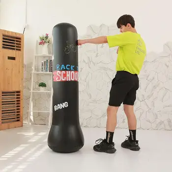 Gonflabile de Box saci de Nisip Liber-în picioare Îngroșat de Box Sac de box Pentru Copii Adulți Fitness Exercitarea Consumabile