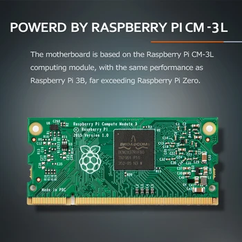 GP430 Retro Joc de Consola de 4.3 Inch IPS Ecran Raspberry Pi CM-3L Handheld Portabil Jucător Joc Cu 15000 De Jocuri pentru PS1/N64/NDS