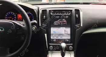 GPS auto Radio Pentru Infiniti GX G37/G25/G35 2008-Android 9.0 Tesla stil ecran Vertical Navigare GPS Player DSP CARPLAY