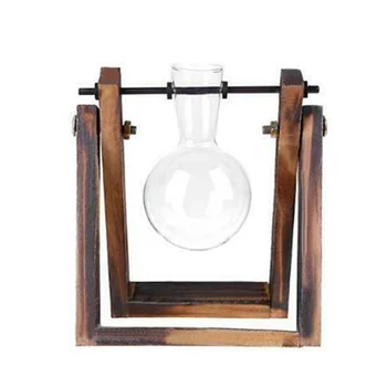 Gradina Acasa Sticlă Hidroponice Recipient De Masă Desktop Sticlă Transparentă Vas Mic Ghiveci Decor Acasă Dropshipping