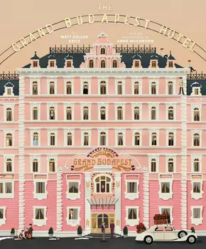 Grand Budapest Hotel Film tablouri canvas, Printuri de Arta de Perete Pentru Decor Acasă