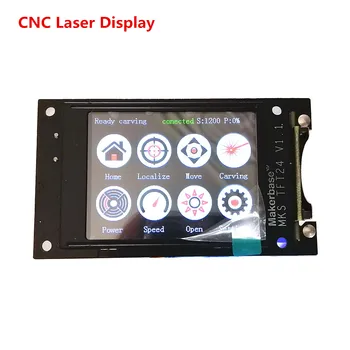 GRBL 1.1 OFFLINE monitor CNC display LCD TFT24 ecran tactil DIY CNC laser beginer componente pentru CNC 3018 Pro laser gravare mașină
