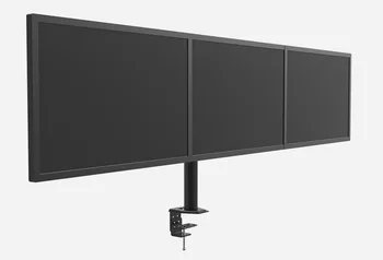 Grele Triplu Ecran LCD Monitor de Calculator Titular Desktop Paranteze Stand Retractabil TV Mount Masă Clip Brațele S0293