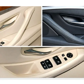 Gri Bej Negru Masina stanga dreapta interior Interior Mânere Interioare portiere Mâner Trageți Capacul Ornamental Pentru BMW seria 5 F10 F11