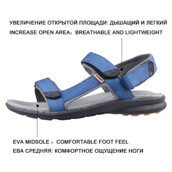GRITION Bărbați Sandale de Vara de Calitate Inalta in aer liber pe Plaja Pantofi cu uscare Rapida, Usor sandale Pantofi Trekking Grădină 2020 Vânzare