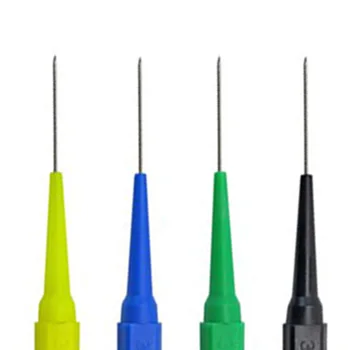 GTBL 13Pcs Izolare Piercing Ac Non-Distructive Pin Sonde pentru teste,Banană 4mm Mufa pentru Tester Masina Rosu/Negru/Albastru/Verde/Tipa