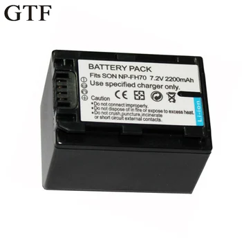 GTF NP-FH70 NP FH70 NPFH70 Li-ion Baterie Reîncărcabilă pentru HDR-CX230 HDR-CX150E HDR-CX170 CX300 FH50 NP-FH60-FH30 Baterie