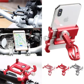GUB plus 6 de Metal CNC Biciclete Suport de Telefon Mobil MTB Mountain Bike Motocicleta Ghidon Stem Clip Stand Dedicat 3.5-7.5 Smartphone-uri