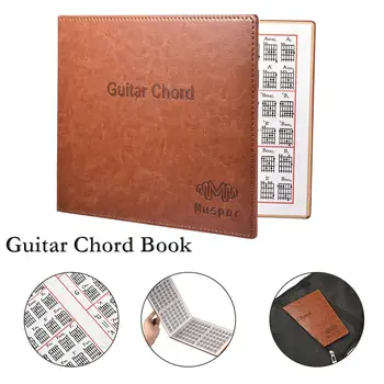 Guitar Chord Book Grafic Portabil Carte Paperback pentru Acustica / Clasica / Chitara Electrica Accesorii