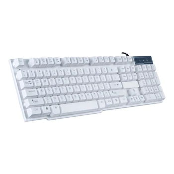 GX50 LED Backlit Gaming Keyboard USB Cablu Gamer Profesionist Tastatură Universală Tastatura cu Fir pentru PC, Desktop, Laptop