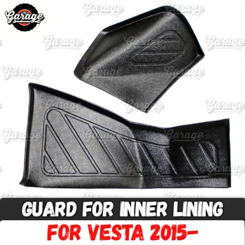 Gărzile de captuseala interioara pentru Lada Vesta - ABS plastic 1 set / 2 buc accesoriile proteja de covor de styling auto tuning